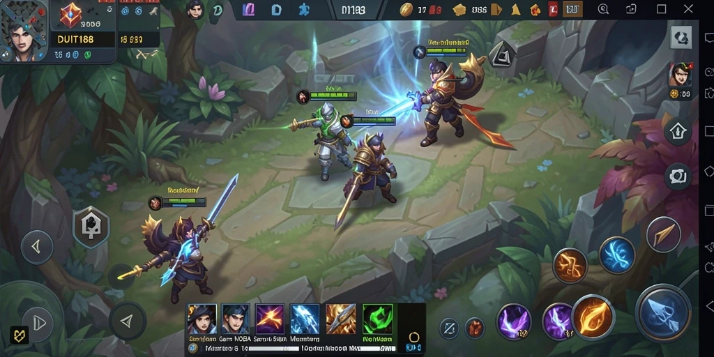 Cuplikan DUIT188 sebelum APK MOBA dipasang.
